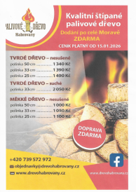 palivové dřevo